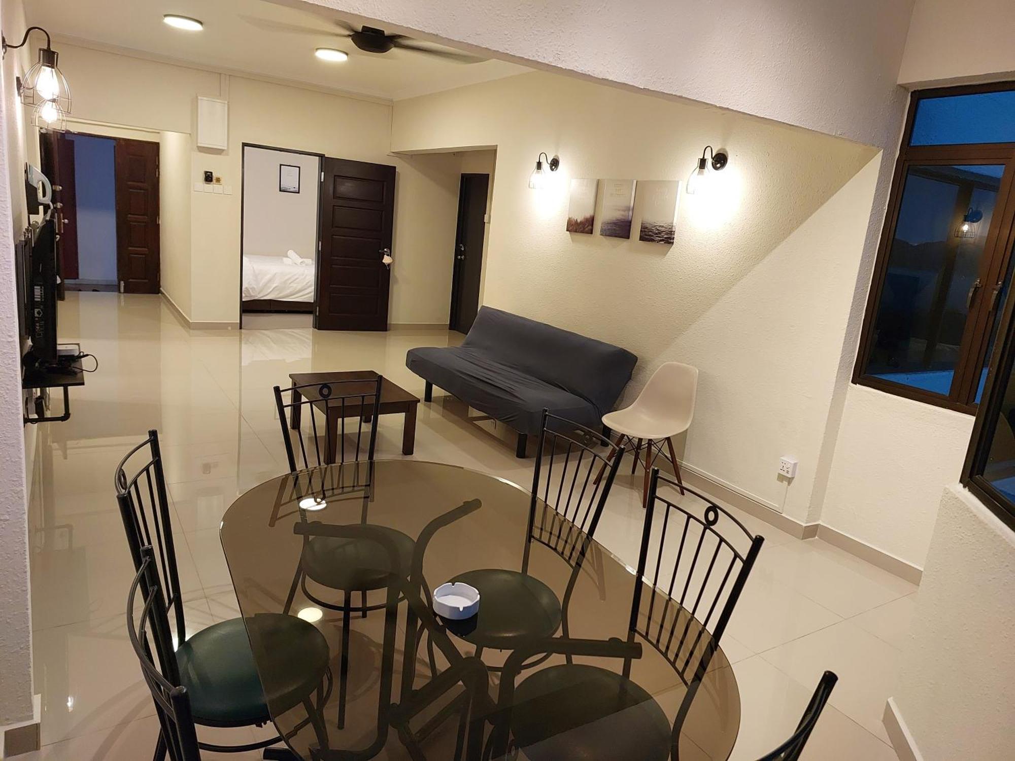 Batu Ferringhi Luxury Seaview Suite - 3Br Ruang foto